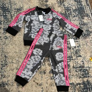 Brand new infant size 12 month Adidas Track Suit